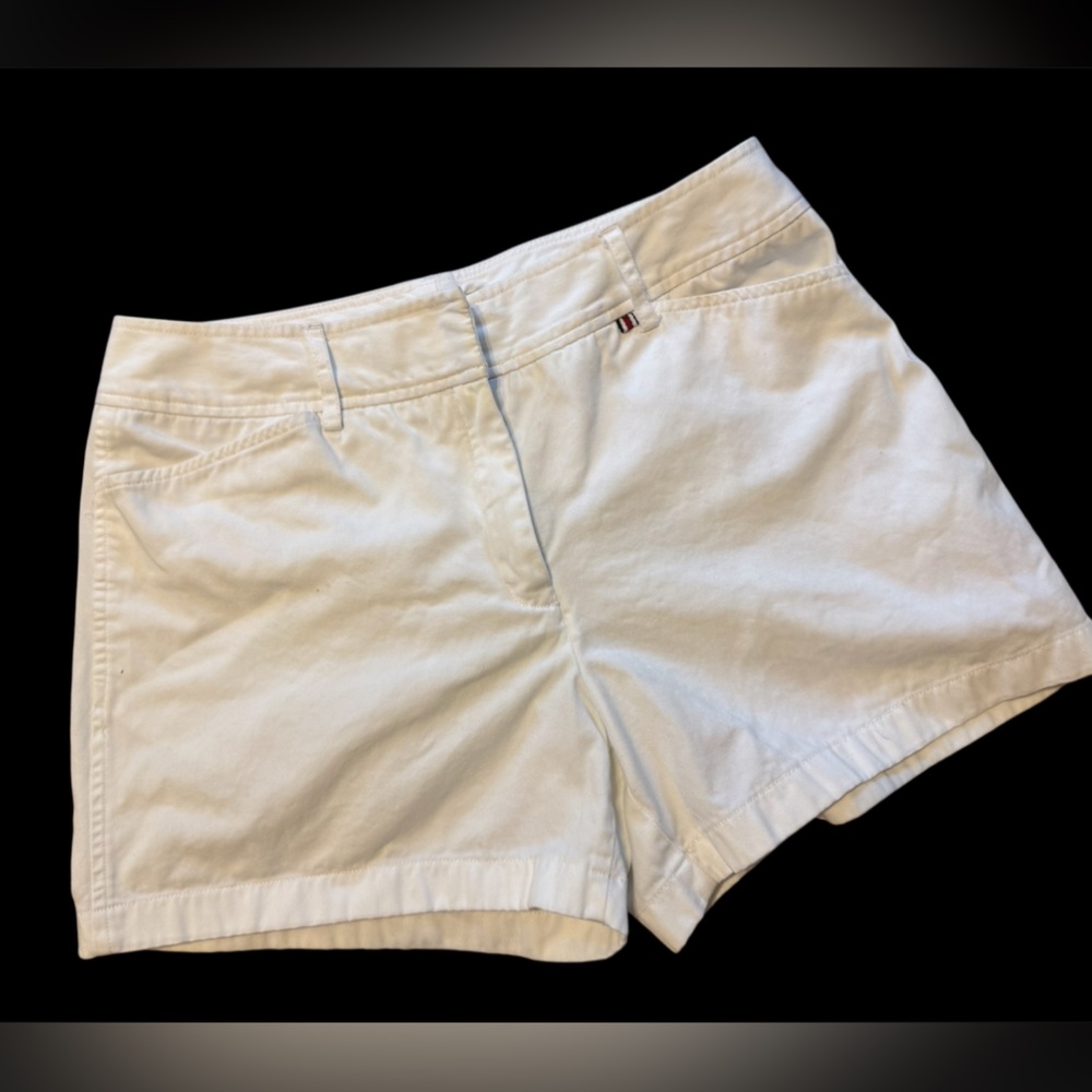 Women's Armani exchange White cotton Shorts size 10 in great condition